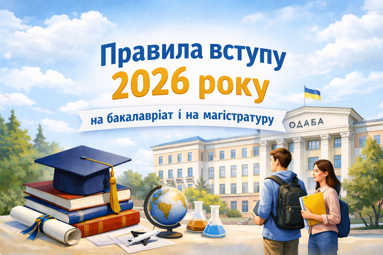 Детальніше про статтю Правила вступу 2026 року на бакалавріат і на магістратуру